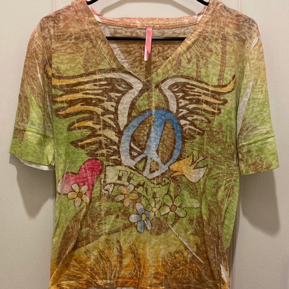 Women's Peace Top Size M/L